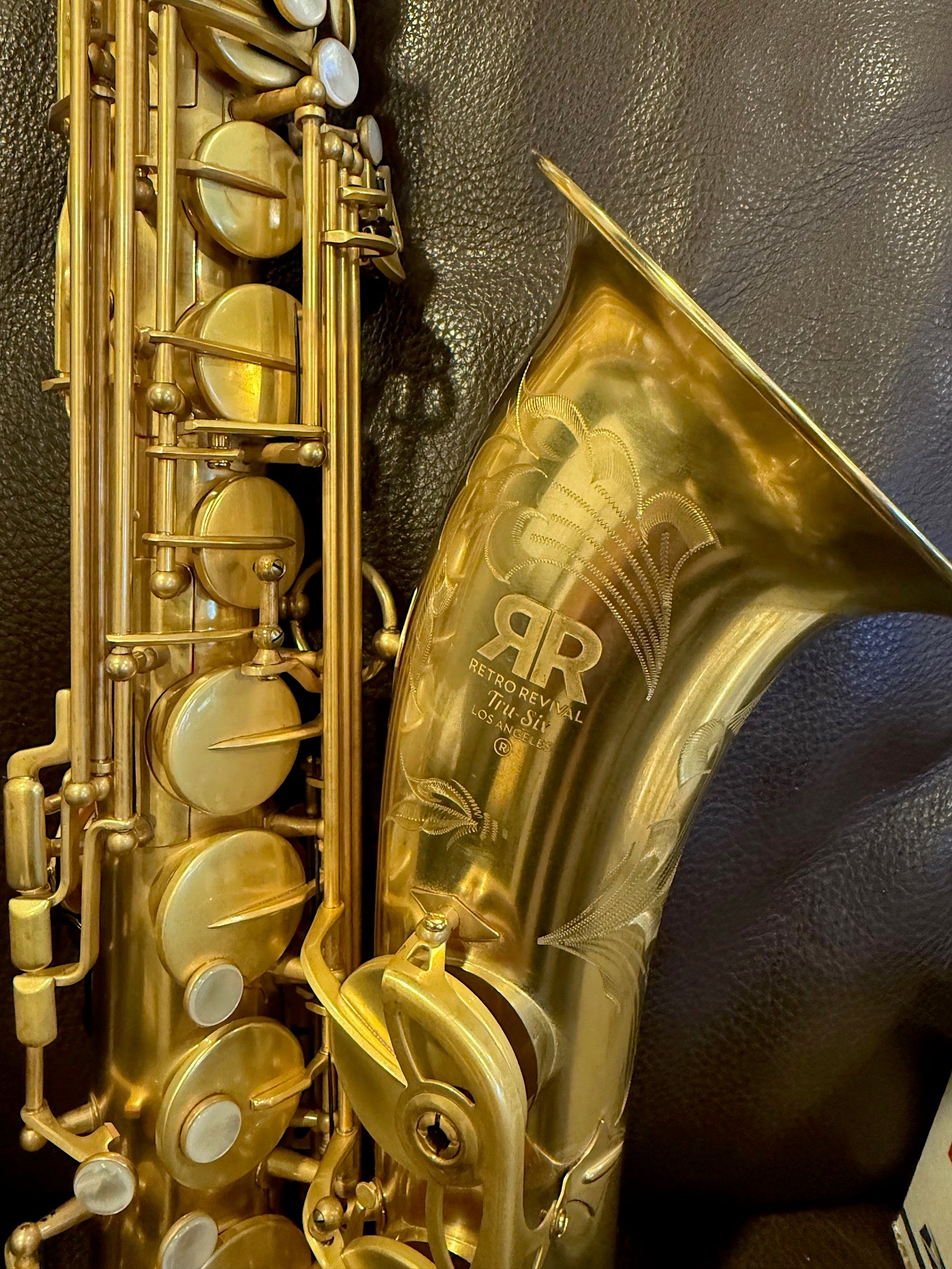 Gottsu VI custom 6☆ T.sax Gottsu Sepia Tone VI Marble Tenor Saxophone Mouthpiece Review