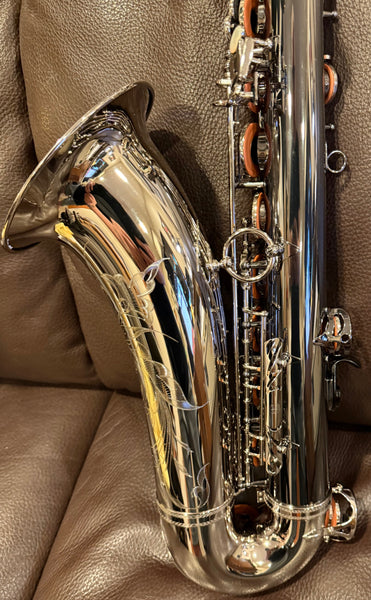 "Tru-Six" Vintage Paris Styled Tenor Saxophone DEMO BLACK NICKEL ANODIZED!!!