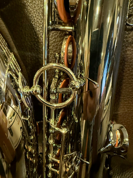 "Tru-Six" Vintage Paris Styled Tenor Saxophone DEMO BLACK NICKEL ANODIZED!!!