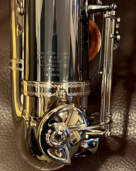 "Tru-Six" Vintage Paris Styled Tenor Saxophone DEMO BLACK NICKEL ANODIZED!!!