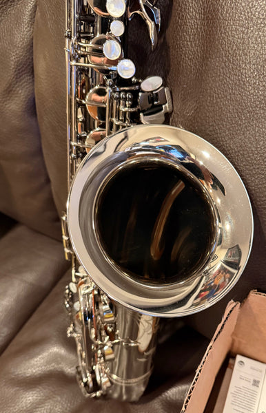 "Tru-Six" Vintage Paris Styled Tenor Saxophone DEMO BLACK NICKEL ANODIZED!!!