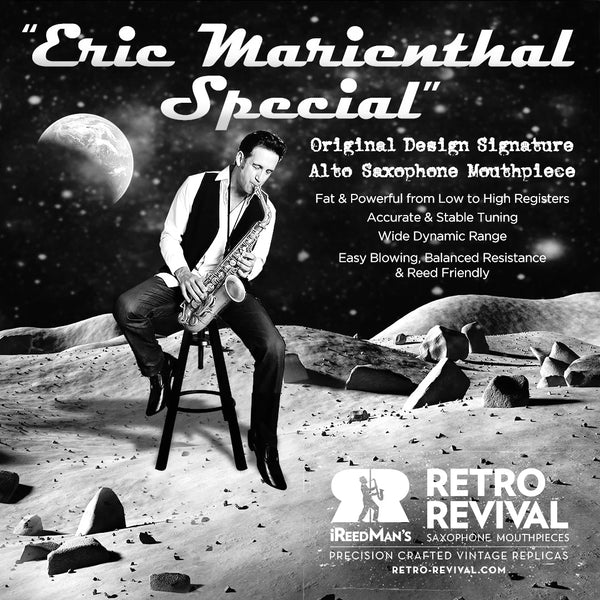 "Eric Marienthal Special" Alto Saxophone Mouthpiece (Limited Rhodium Edition)