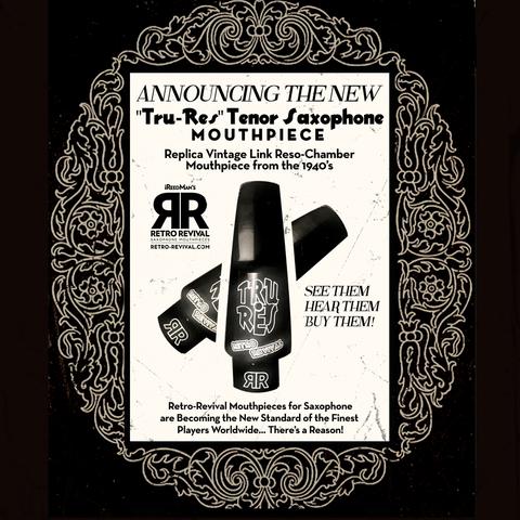 "Tru-Res" Tenor Saxophone Mouthpiece