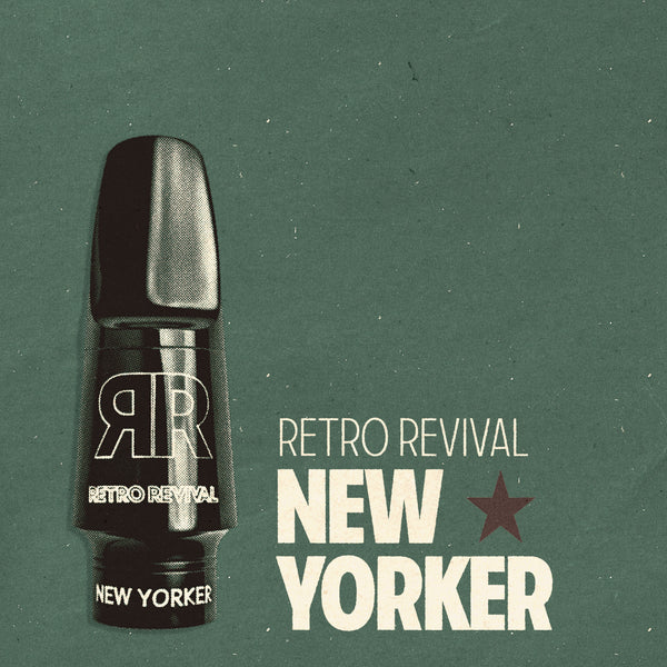 "New Yorker" Small Chamber Alto Saxophone Mouthpiece