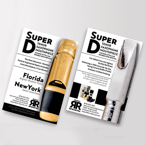 "Super D" Replica Vintage Link Double Ring Super Tonemaster Tenor